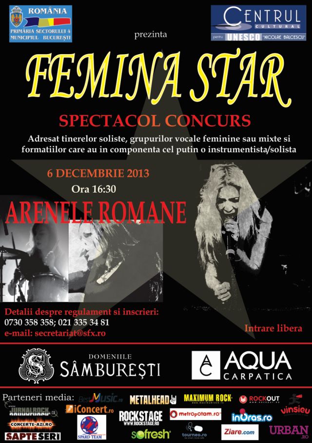 Festivalul Concurs  “Femina Star”- Prima Editie